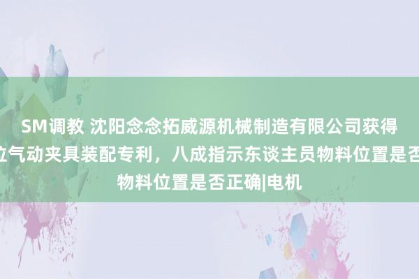 SM调教 沈阳念念拓威源机械制造有限公司获得一种多工位气动夹具装配专利，八成指示东谈主员物料位置是否正确|电机