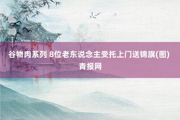 谷物肉系列 8位老东说念主受托上门送锦旗(图) 青报网